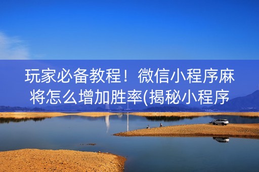 玩家必备教程！微信小程序麻将怎么增加胜率(揭秘小程序怎么容易赢)