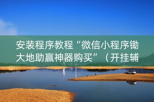 安装程序教程“微信小程序锄大地助赢神器购买”（开挂辅助插件)