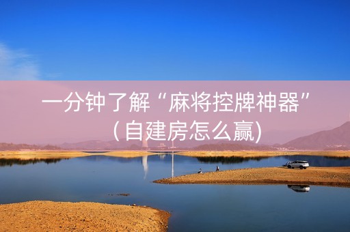 一分钟了解“麻将控牌神器”（自建房怎么赢)