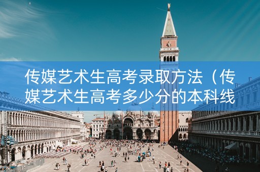 传媒艺术生高考录取方法（传媒艺术生高考多少分的本科线）