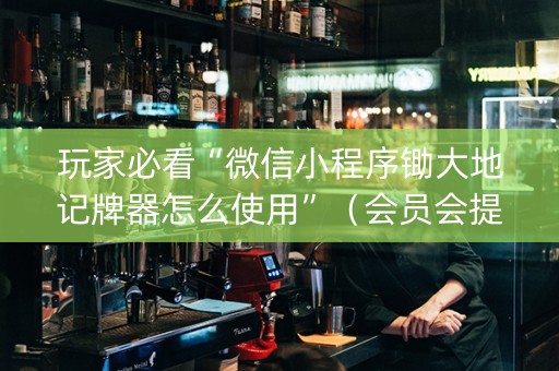 玩家必看“微信小程序锄大地记牌器怎么使用”（会员会提高胜率吗)