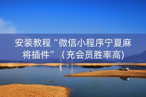 安装教程“微信小程序宁夏麻将插件”（充会员胜率高)