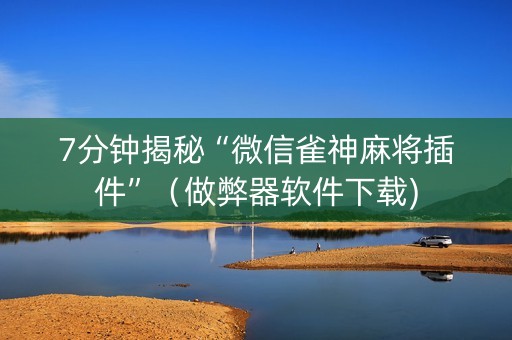 7分钟揭秘“微信雀神麻将插件”（做弊器软件下载)