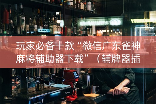 玩家必备十款“微信广东雀神麻将辅助器下载”（辅牌器插件购买)