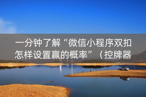 一分钟了解“微信小程序双扣怎样设置赢的概率”（控牌器)