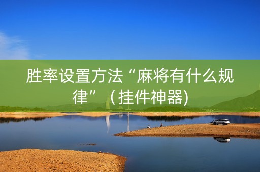 胜率设置方法“麻将有什么规律”（挂件神器)