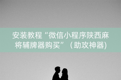 安装教程“微信小程序陕西麻将辅牌器购买”（助攻神器)