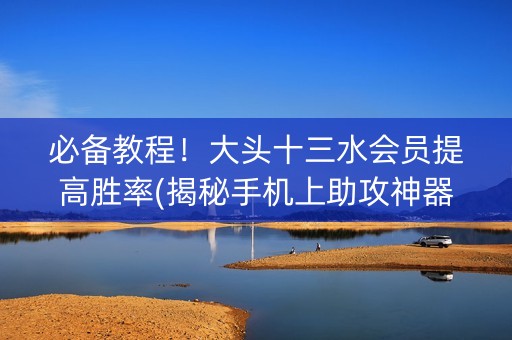 必备教程！大头十三水会员提高胜率(揭秘手机上助攻神器)