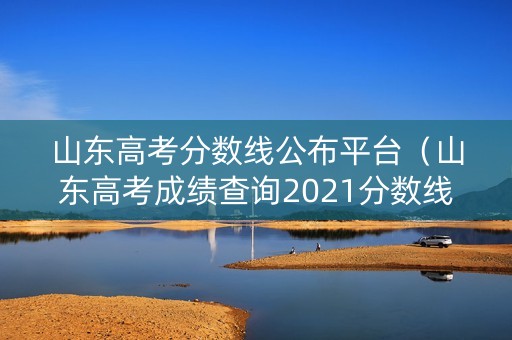 山东高考分数线公布平台（山东高考成绩查询2021分数线）