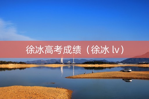 徐冰高考成绩（徐冰 lv）