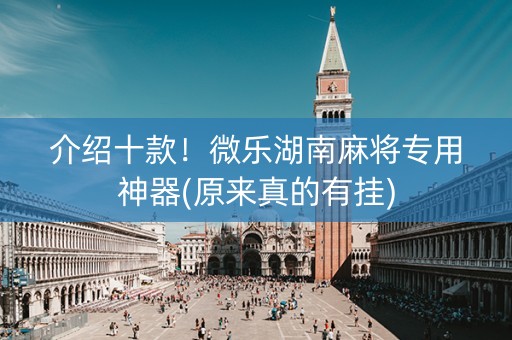 介绍十款！微乐湖南麻将专用神器(原来真的有挂)