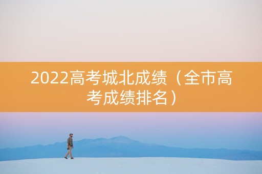 2022高考城北成绩（全市高考成绩排名）