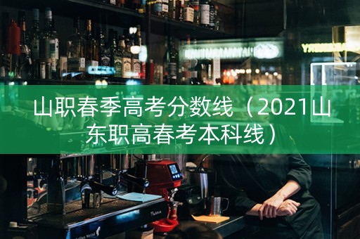 山职春季高考分数线（2021山东职高春考本科线）