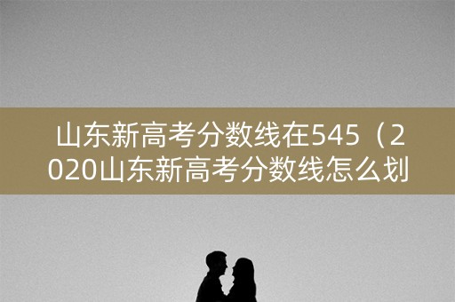 山东新高考分数线在545（2020山东新高考分数线怎么划定）