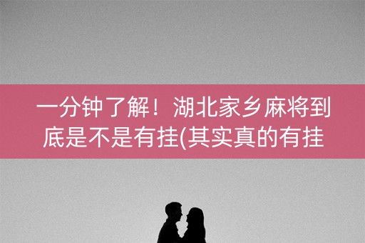 一分钟了解！湖北家乡麻将到底是不是有挂(其实真的有挂)