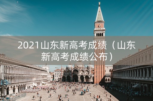 2021山东新高考成绩（山东新高考成绩公布）