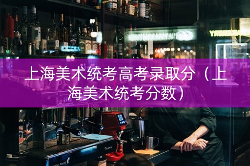 上海美术统考高考录取分（上海美术统考分数）