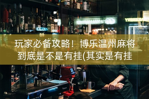 玩家必备攻略！博乐温州麻将到底是不是有挂(其实是有挂的)