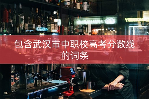 包含武汉市中职校高考分数线的词条