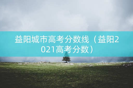益阳城市高考分数线（益阳2021高考分数）