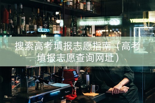 搜索高考填报志愿指南（高考填报志愿查询网址）