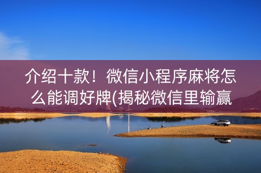 介绍十款！微信小程序麻将怎么能调好牌(揭秘微信里输赢规律)