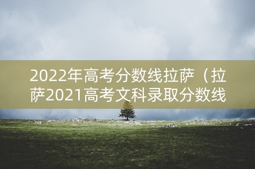 2022年高考分数线拉萨（拉萨2021高考文科录取分数线）