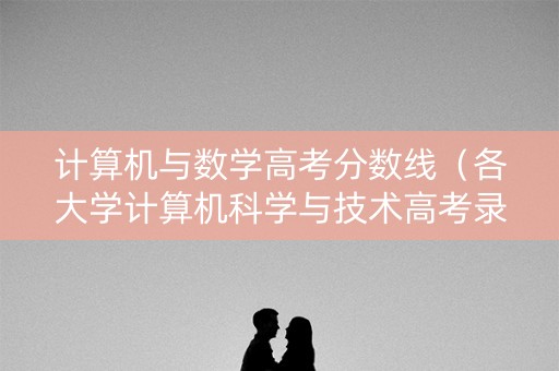 计算机与数学高考分数线（各大学计算机科学与技术高考录取分数）