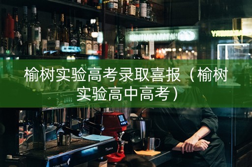 榆树实验高考录取喜报（榆树实验高中高考）
