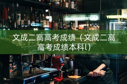 文成二高高考成绩（文成二高高考成绩本科l）