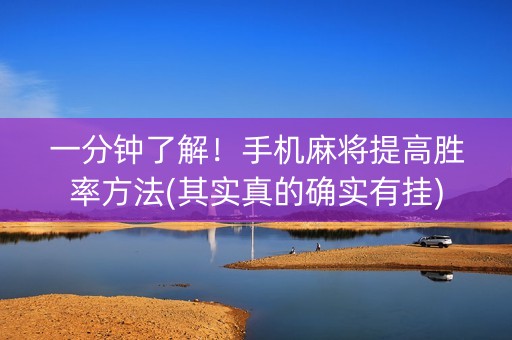 一分钟了解！手机麻将提高胜率方法(其实真的确实有挂)