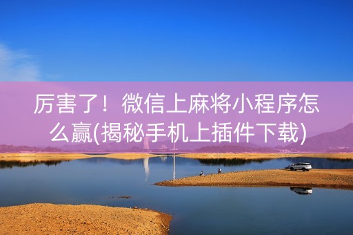 厉害了！微信上麻将小程序怎么赢(揭秘手机上插件下载)