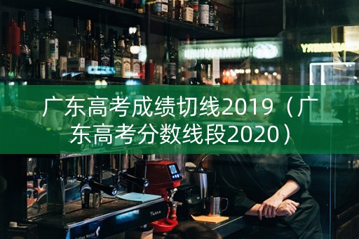 广东高考成绩切线2019（广东高考分数线段2020）