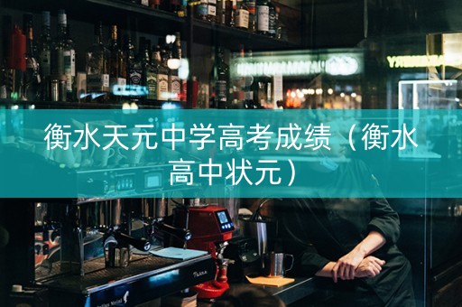 衡水天元中学高考成绩（衡水高中状元）