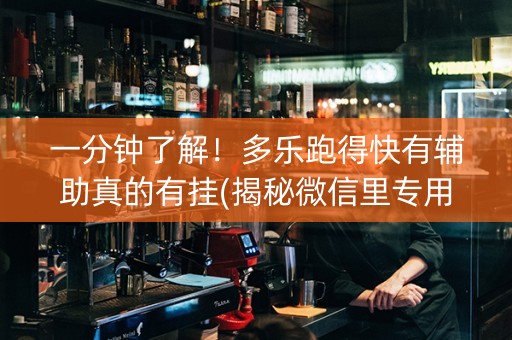 一分钟了解！多乐跑得快有辅助真的有挂(揭秘微信里专用神器)