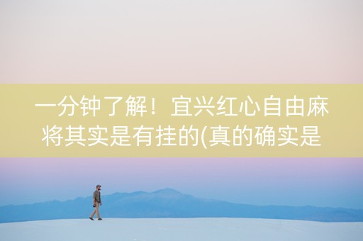 一分钟了解！宜兴红心自由麻将其实是有挂的(真的确实是有挂)