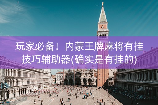 玩家必备！内蒙王牌麻将有挂技巧辅助器(确实是有挂的)