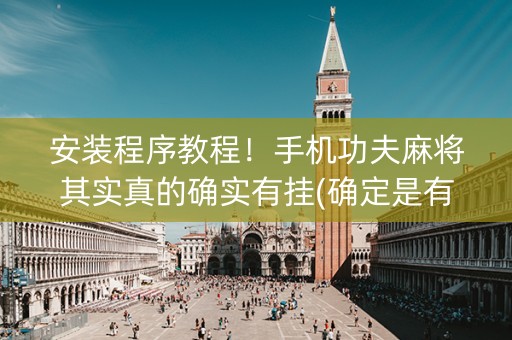 安装程序教程！手机功夫麻将其实真的确实有挂(确定是有挂)