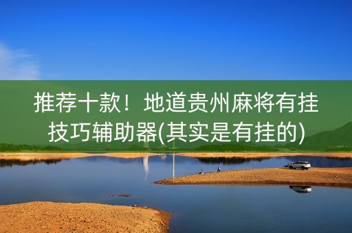 推荐十款！地道贵州麻将有挂技巧辅助器(其实是有挂的)