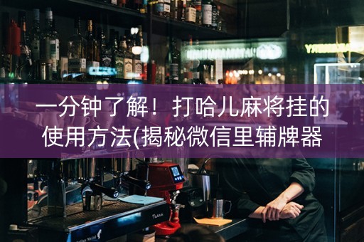 一分钟了解！打哈儿麻将挂的使用方法(揭秘微信里辅牌器)