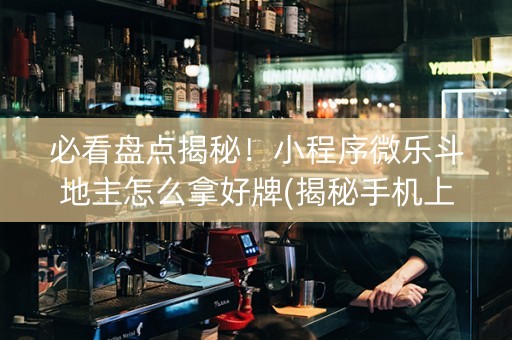 必看盘点揭秘！小程序微乐斗地主怎么拿好牌(揭秘手机上专用神器下载)