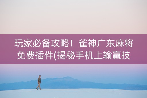 玩家必备攻略！雀神广东麻将免费插件(揭秘手机上输赢技巧)