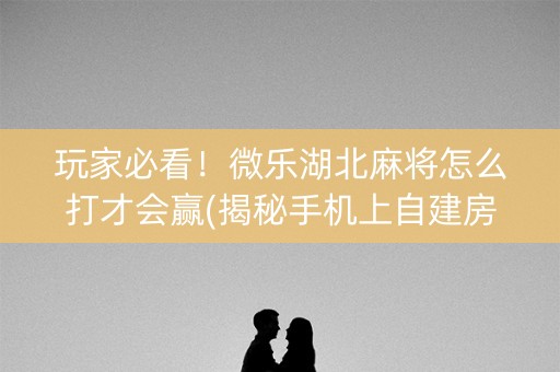 玩家必看！微乐湖北麻将怎么打才会赢(揭秘手机上自建房怎么赢)