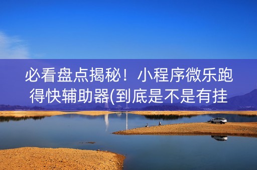 必看盘点揭秘！小程序微乐跑得快辅助器(到底是不是有挂)