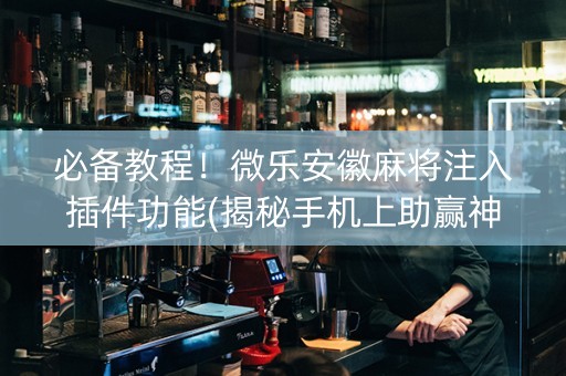 必备教程！微乐安徽麻将注入插件功能(揭秘手机上助赢神器)