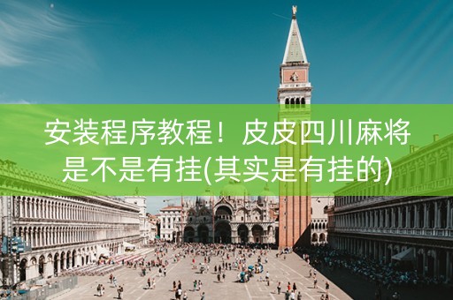 安装程序教程！皮皮四川麻将是不是有挂(其实是有挂的)
