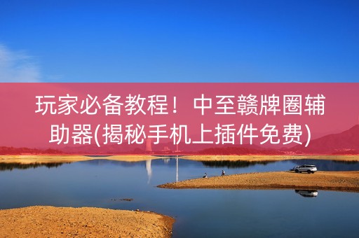 玩家必备教程！中至赣牌圈辅助器(揭秘手机上插件免费)