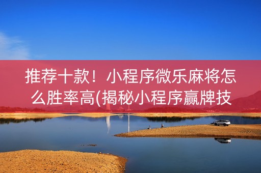 推荐十款！小程序微乐麻将怎么胜率高(揭秘小程序赢牌技巧)