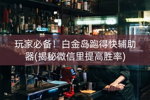 玩家必备！白金岛跑得快辅助器(揭秘微信里提高胜率)