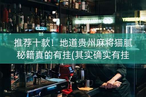 推荐十款！地道贵州麻将猫腻秘籍真的有挂(其实确实有挂)